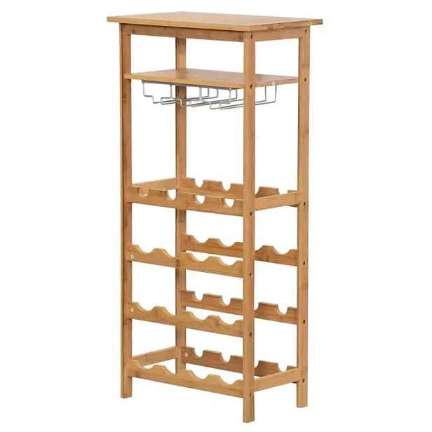 Casarredo Regál na víno MARZANO bambus