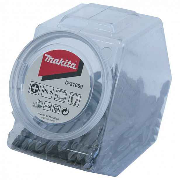 Makita - Sada bitů PH2, 100 ks D-31669