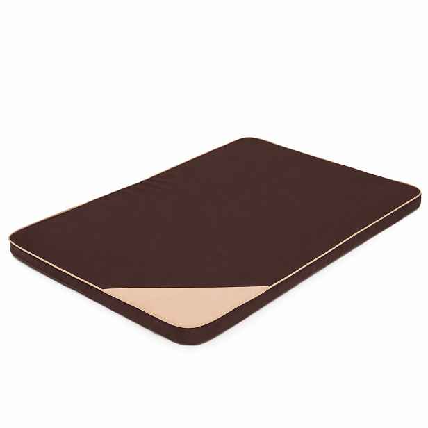 Matrace pro psy TRELIO OXFORD hnědá M, L, XL Rozměr: M-80x54 cm