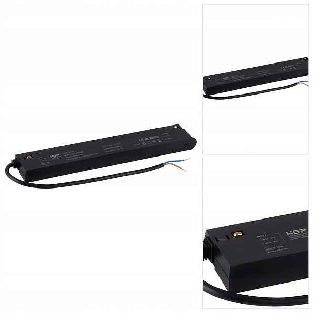 Napájecí zdroj Magnetic Easy černý s magnetickým osvětlovacím systémem Tk Lighting