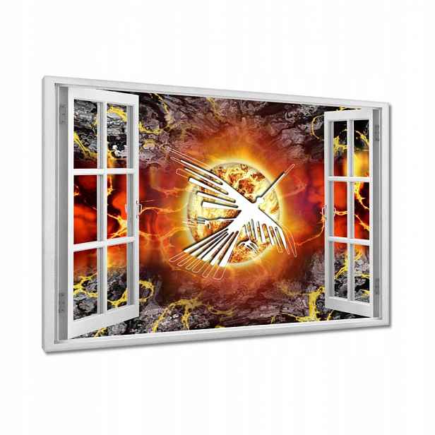 Obrazy 90x60 Pták prosperity