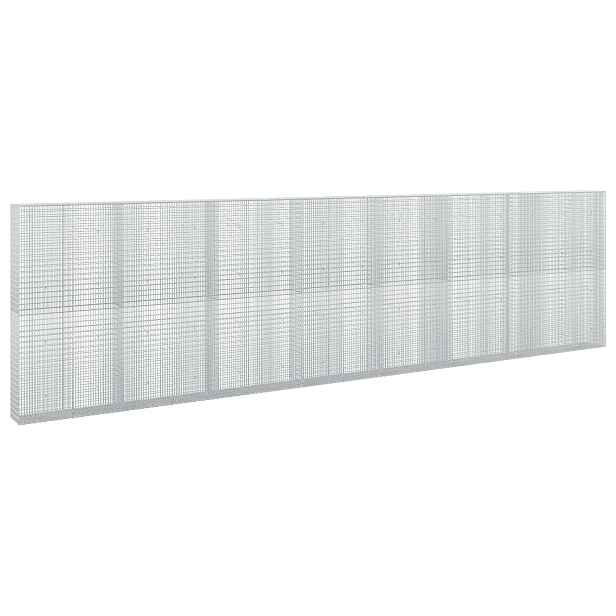 vidaXL Gabion s drátem 3,5 mm a sítem 5x2,5 cm 750x30x200 cm