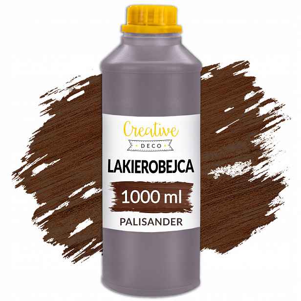 Vodní mořidlo, rychleschnoucí lak na dřevo, netoxický palisandr hnědý 1L