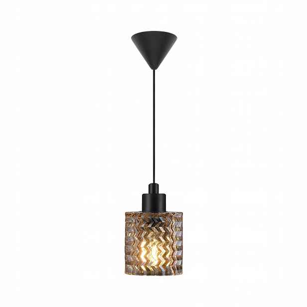 Lustr Závěsná lampa Hollywood Oranžová E27 Skleněná koule Nordlux 18 cm