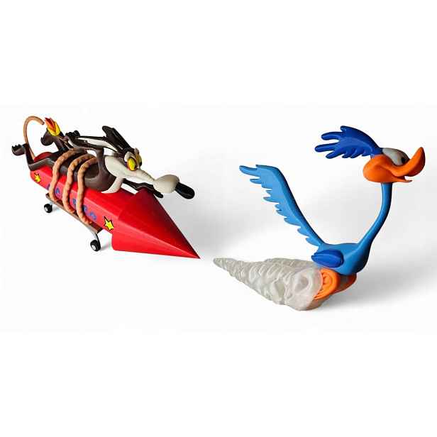 Sada figurek Road Runner & Wile E. Coyote Looney Tunes 2 ks