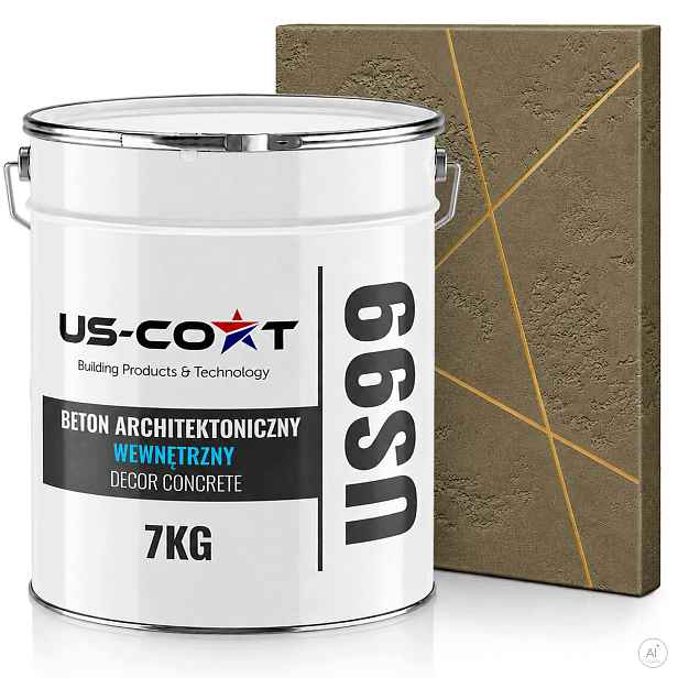 Vnitřní Architektonický Beton Barva Khaki Tmavý F456 5m2 7kg Omítka Zeď