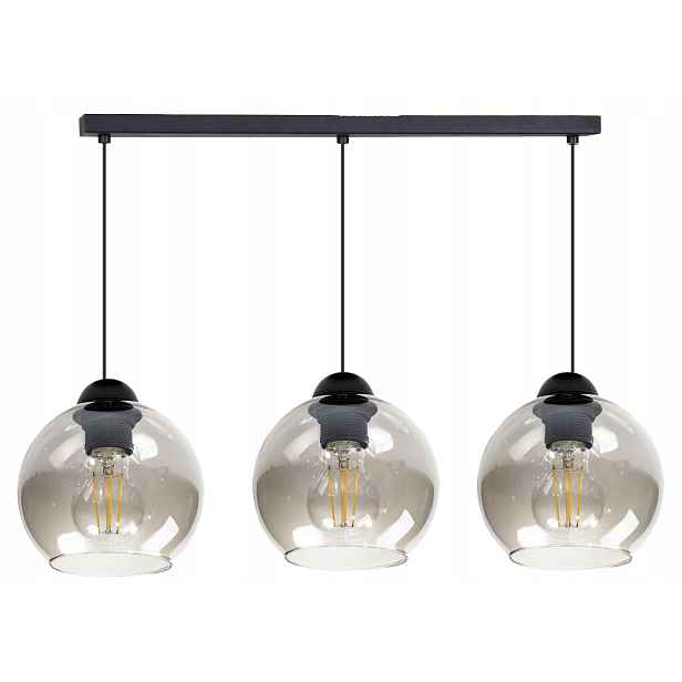 Závěsná Stropní Lustrová Lampa Do Obývacího Pokoje Nad Stůl, Skleněná Stínítka, Led Koule
