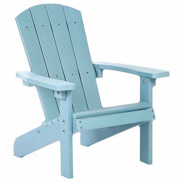 Beliani DĚTSKÉ KŘESLO Modré Adirondack