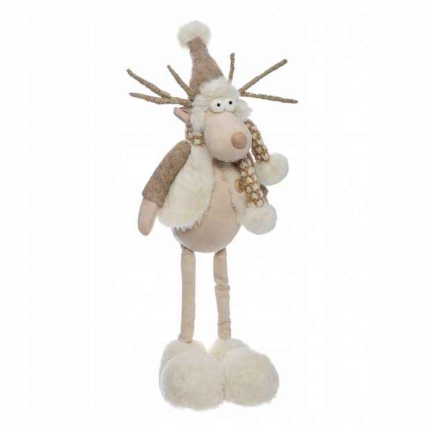 Figurka Soba, Plast 52 CM, Vánoční Ozdoba