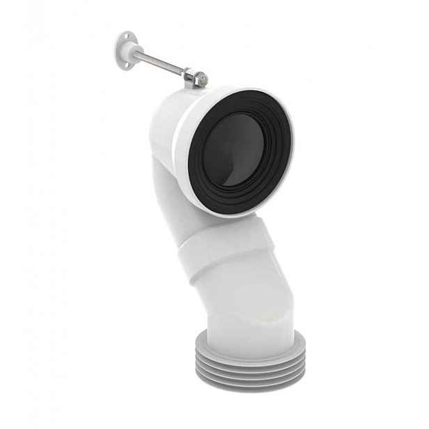Ideal Standard - Odpadní koleno svislé, 185-200 mm, bílá T682067
