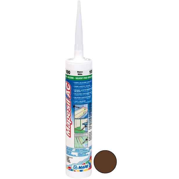 Tmel silikonový Mapei Mapesil AC 142 hnědá 310 ml