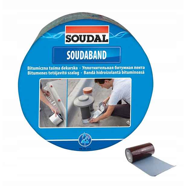 Bitumenová pokrývačská páska 150 mm/10 m Bronzová Čokoláda