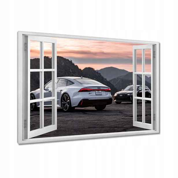 Obrazy 120x80 Bílé Audi RS7 Audice