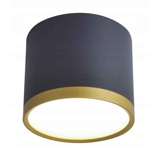 Candellux Led stropní spotová trubka 9W 650lm 4000K černo-zlatá