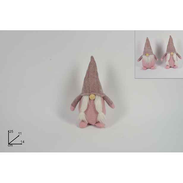PROHOME - Skřítek vánoční 25cm různé druhy