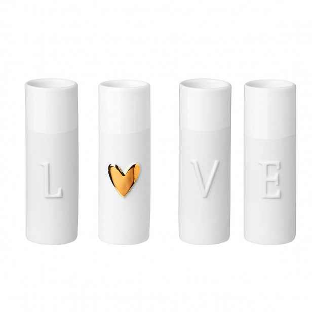 Räder Sada 4 mini váziček LOVE