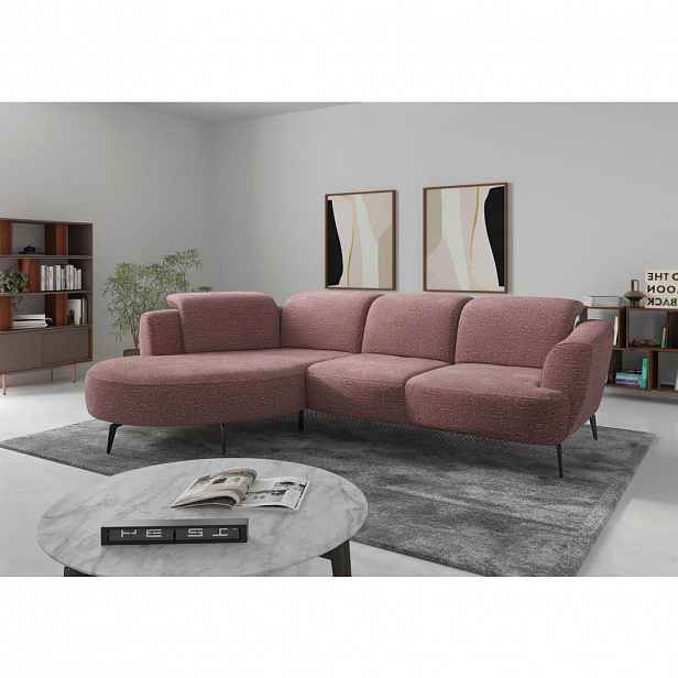 Sit & More ROHOVÁ SEDAČKA, textil, lilková