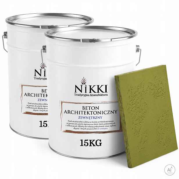 Fasádní omítka se strukturou Betonu Vnější 10 m2 2 x 15 kg Hrášková H2437