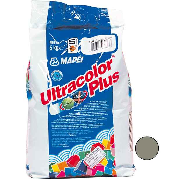 Hmota spárovací MapeiUltracolor Plus 114 antracitová 5 kg