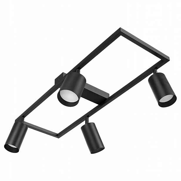 Stropní svítidlo na omítku, pohyblivá, 4xGU10, halogenové Led spotové svítidlo