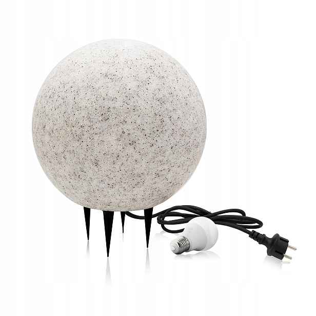 Set Zahradní Koule Flora L voděodolná Led Žárovka 7W neutrální barva