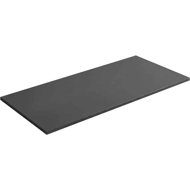 Deska pod umyvadlo Navira Slim - antracitová - 100x1,8x46 cm