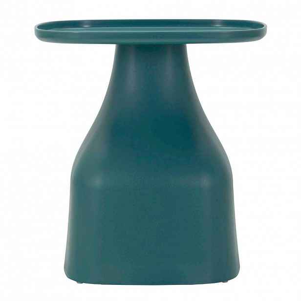 KONFERENČNÍ STOLEK, modrá, plast, 48/48/50 cm