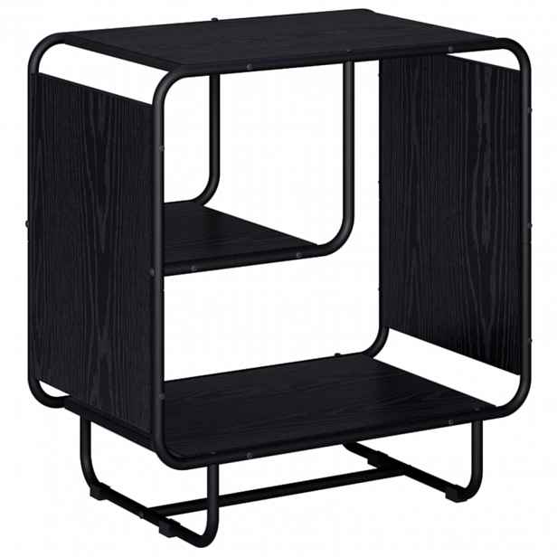 vidaXL Příborník Černý dub 60 x 37,5 x 64,5 cm Technické dřevo