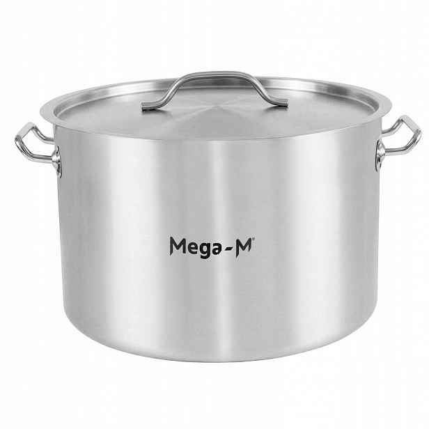 Hrnec s poklicí 32 l 40 cm na indukci a plyn Mega-M Standard