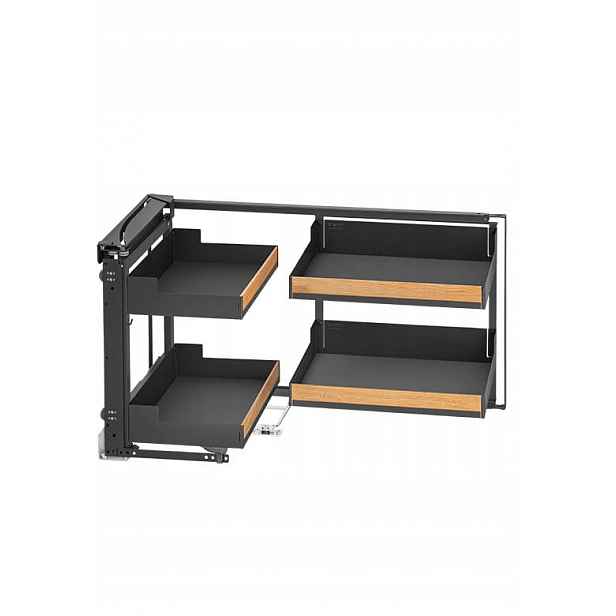 Peka 05.2352.KPL Magic Corner Standard Fioro 900/ 450/ levý/ antracit