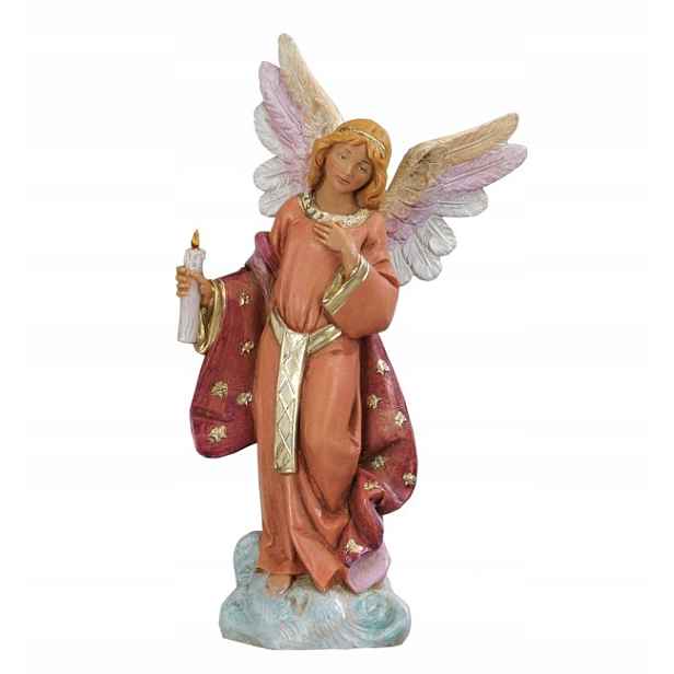 Stojící anděl, k figurkám o výšce 15 cm Originální Figurka Značky Fontanini