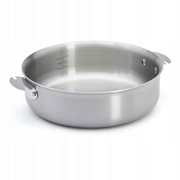 Tradiční pánev de Buyer Alchimy Loqy 24 cm nerezová ocel