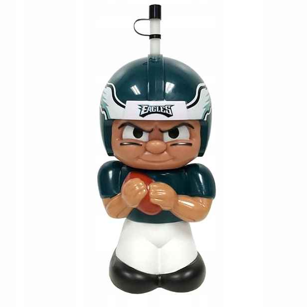 Oficiální Láhev Na Vodu Nfl Party Animal Philadelphia Eagles Big Sip 3D