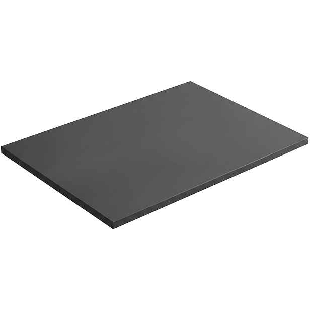 Deska pod umyvadlo Navira Slim - antracitová - 60x1,8x46 cm