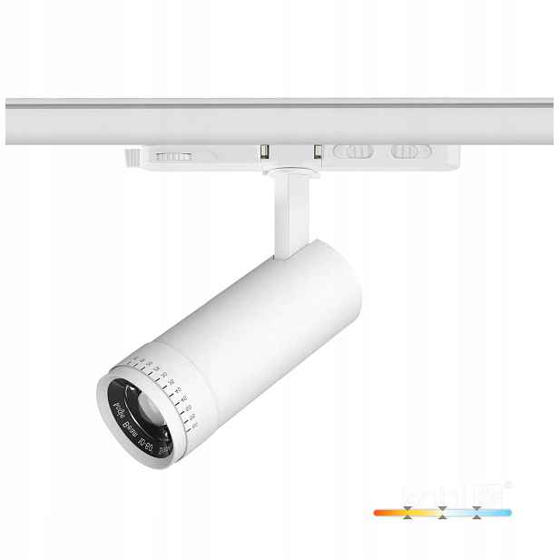 Led kolejnicový reflektor 30w 3cct bílý 30-60° Nextrack Vision Kobi