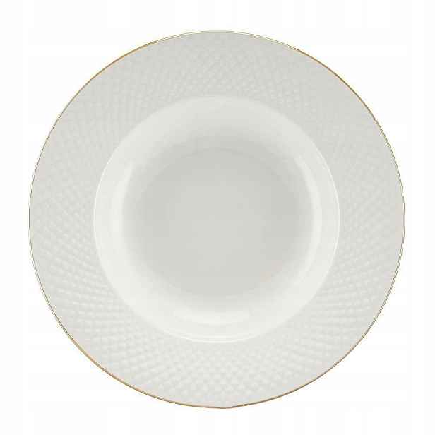 Villa Italia Hluboký talíř Bari Gold 23 cm