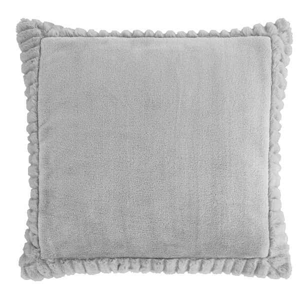 Dekorační polštář z mikroplyše 55x55 cm Velvet and Faux Fur – Catherine Lansfield