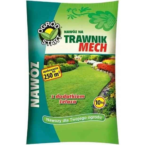 10 kg Hnojivo na trávník proti mechu s granulovaným železem
