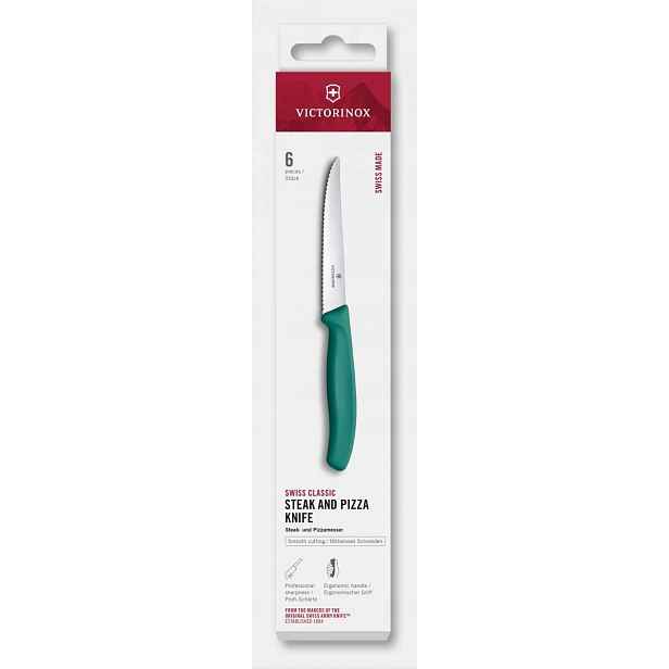 Victorinox Sada nožů na steaky a pizzu Swiss Classic, 6 dílů 6.7234.