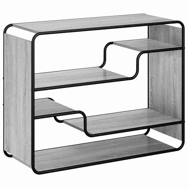vidaXL Příborník Šedý Sonoma 98 x 37,5 x 75,5 cm Technické dřevo