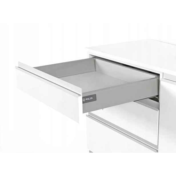 Šuplík Rejs Comfort Box Push Open L450 Šedá