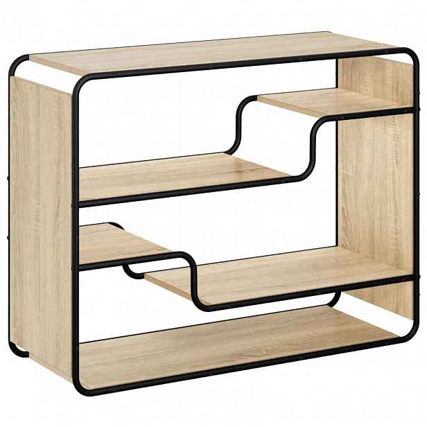 vidaXL Příborník Dub sonoma 98 x 37,5 x 75,5 cm Technické dřevo