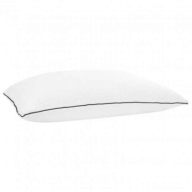 vidaXL Shread polštář na spaní Bílá 80 x 40 x 14,5 cm Paměťová pěna