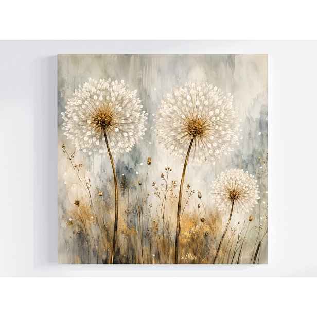Obraz Na Plátně Canvas Zahrada Příroda Květiny Pampeliška Pampeliška Peří 50x50
