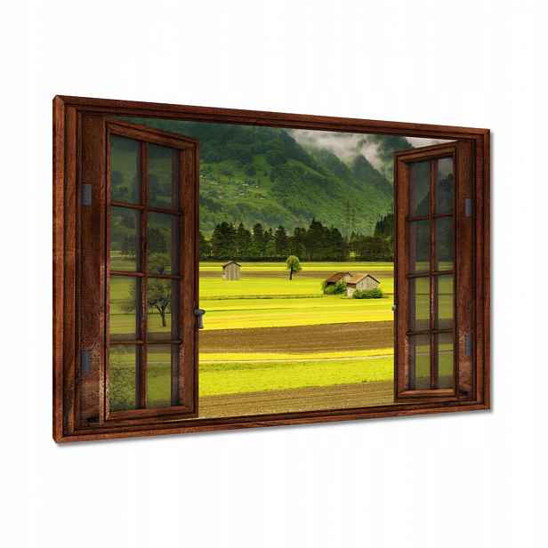 Obrazy 90x60 Zelené lány