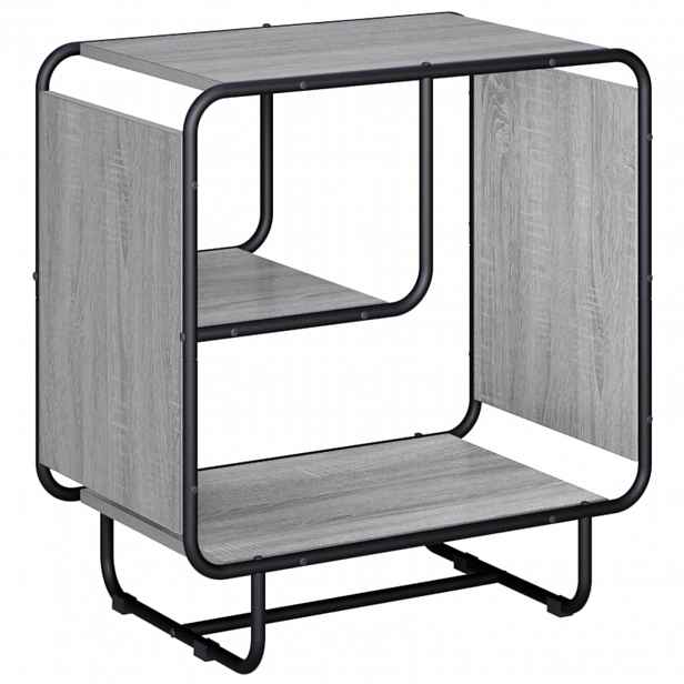 vidaXL Příborník Šedý Sonoma 60 x 37,5 x 64,5 cm Technické dřevo