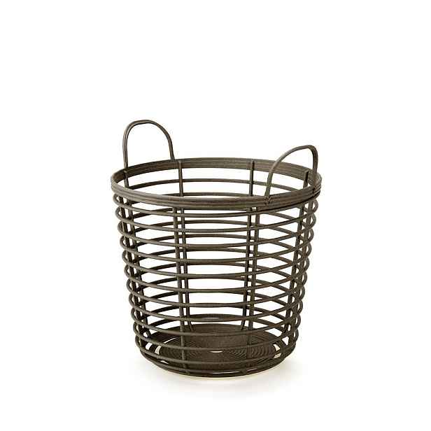 Prosperplast Koš s uchy Zania II kávový, varianta 43 cm