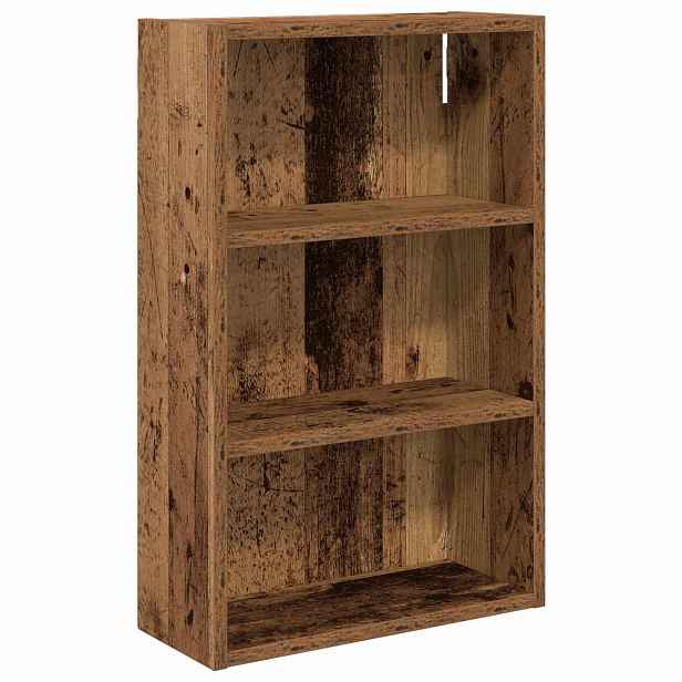 vidaXL Koupelnová nástěnná skříňka Staré dřevo 40 x 16 x 62,5 cm