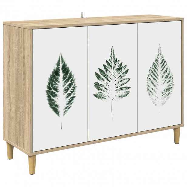 vidaXL Servírovací skříň HANAU Sonoma 102 x 33 x 75 cm