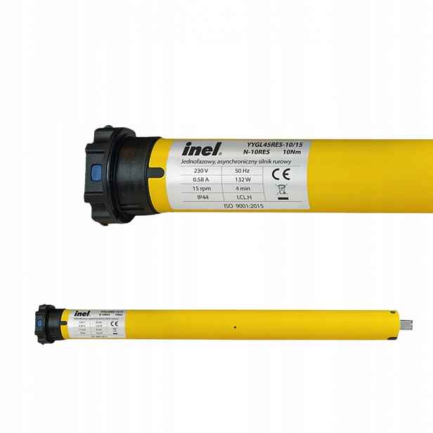 Motor pro rolety Inel N-6RES pro trubky Ø 63/78/85 rádio, detekce překážek